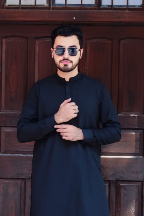 Black Attire Men’s Suit